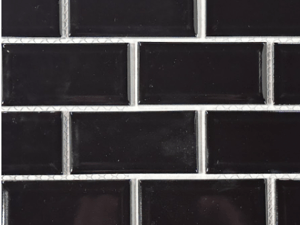 Bevel Brick Gloss Black Box (10PCS)