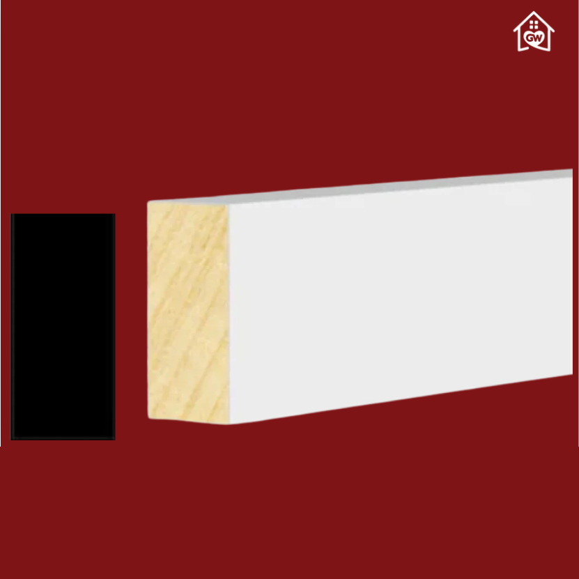1 in. x 2 in. x 8 ft. Primed Pine Board Finger-Jointed