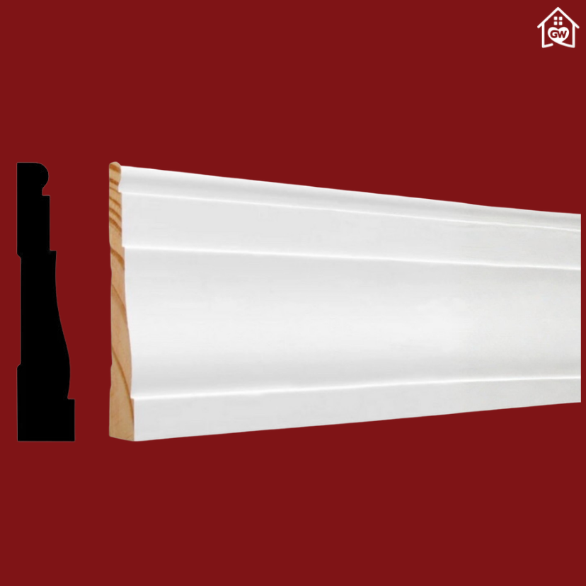 11/16 in. x 3-1/4 in. x 17 ft. Primed Finger-Jointed Pine Wood Casing