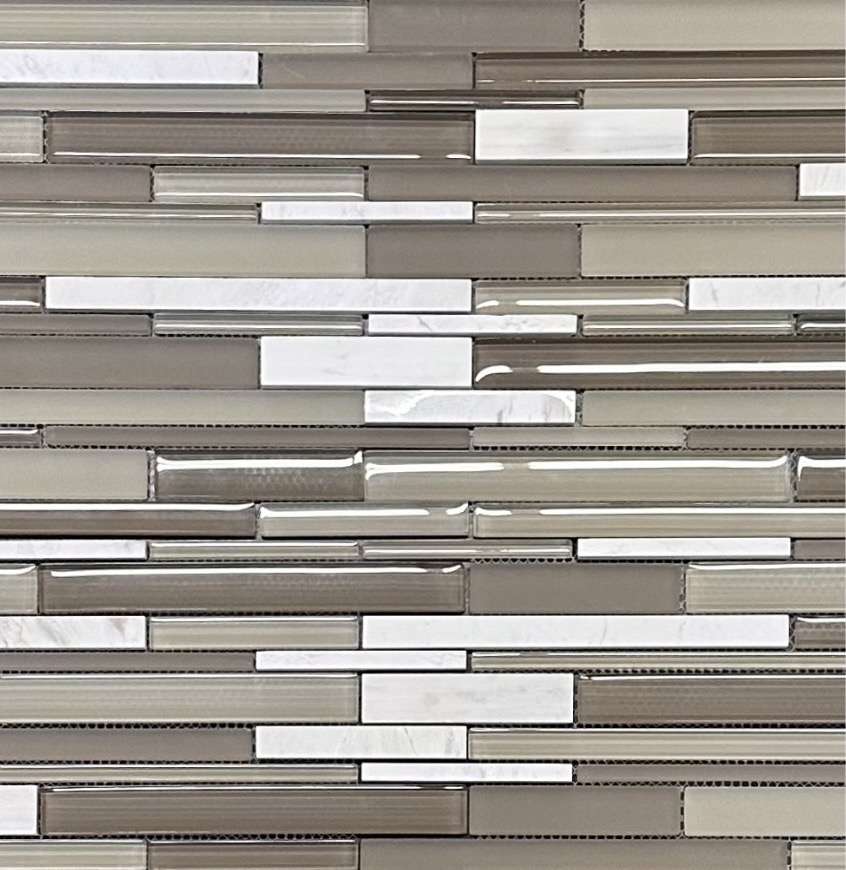 Autumn Mist Mosaic Tile Piece