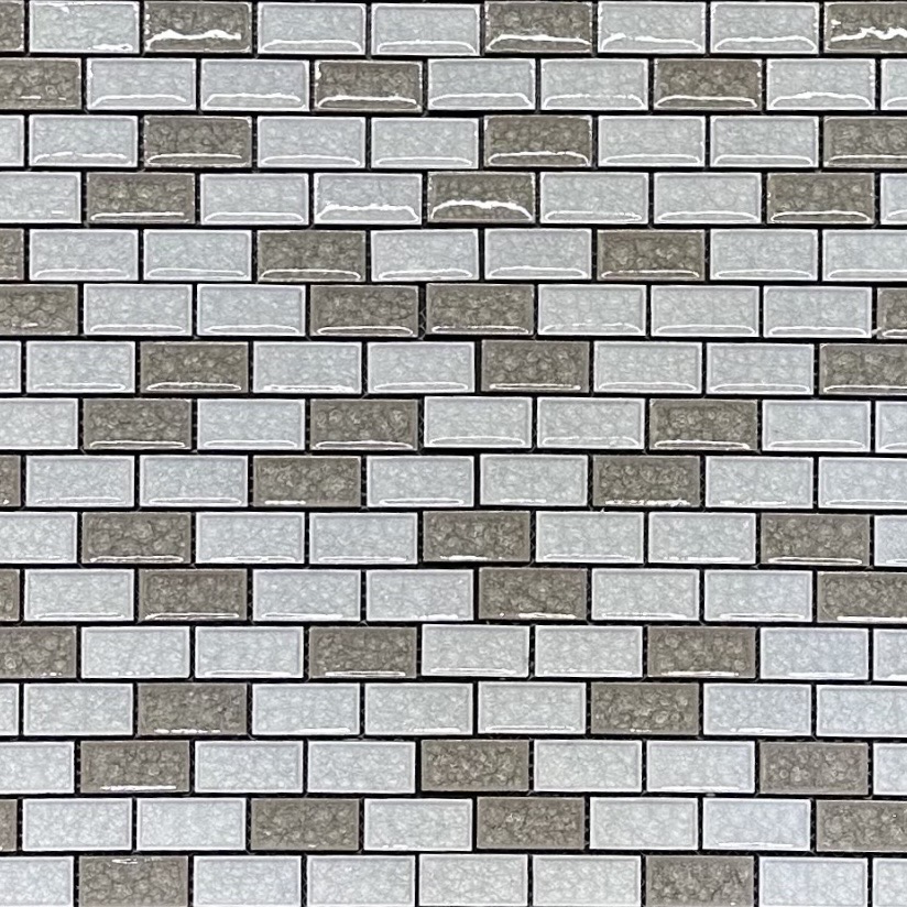 White Pearl (RCS008) Mosaic Tile Piece