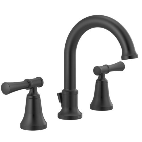 Bathroom Faucet Matte Black - 8” Widespread